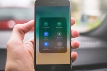 شرح كيفية الوصول لميزة AirDrop في iOS 11 على الايفون